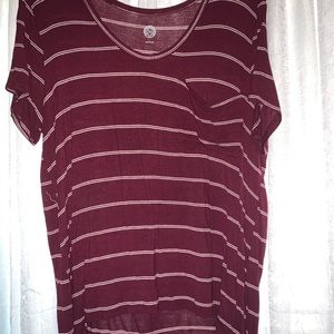 marrón stripped shirt